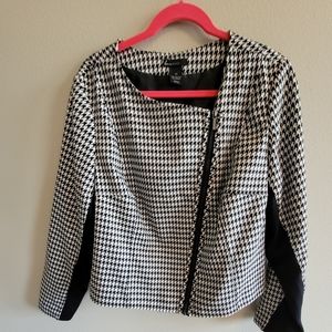 Lane Bryant Houndstooth Jacket, size 20